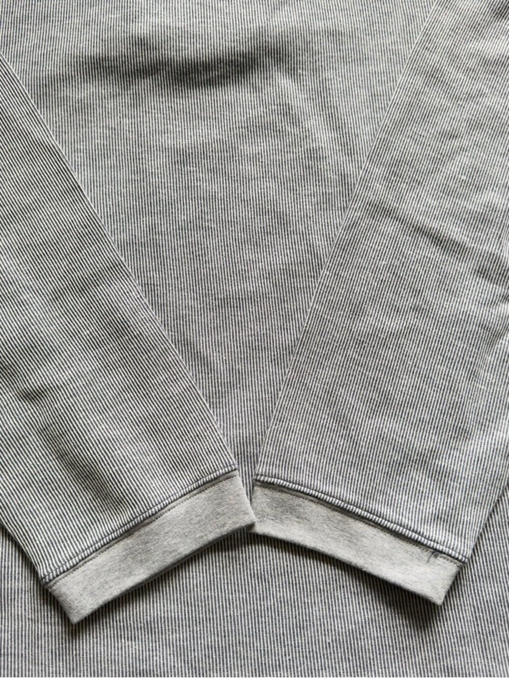 Haggar Heather Grey Long Sleeve Henley - Picture 9 of 9